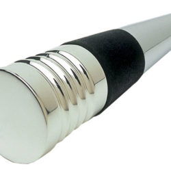 Silver Plated Flat Top Bottle Stopper