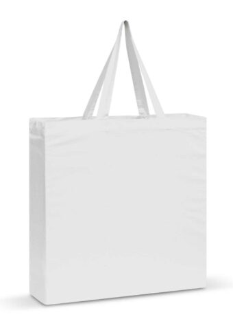 109135 Carnaby Coloured Cotton Tote Bag white