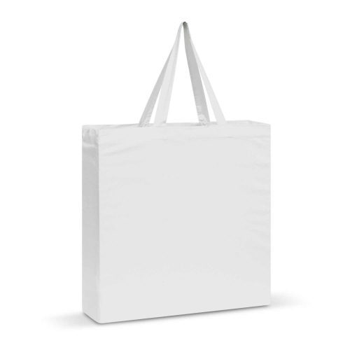 109135 Carnaby Coloured Cotton Tote Bag white