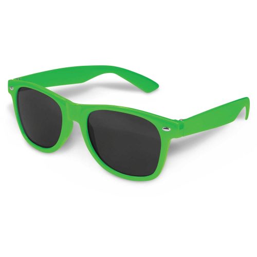 109772 Malibu Premium Sunglasses bright green