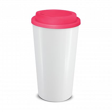 110786 Cafe Cup Grande White Pink