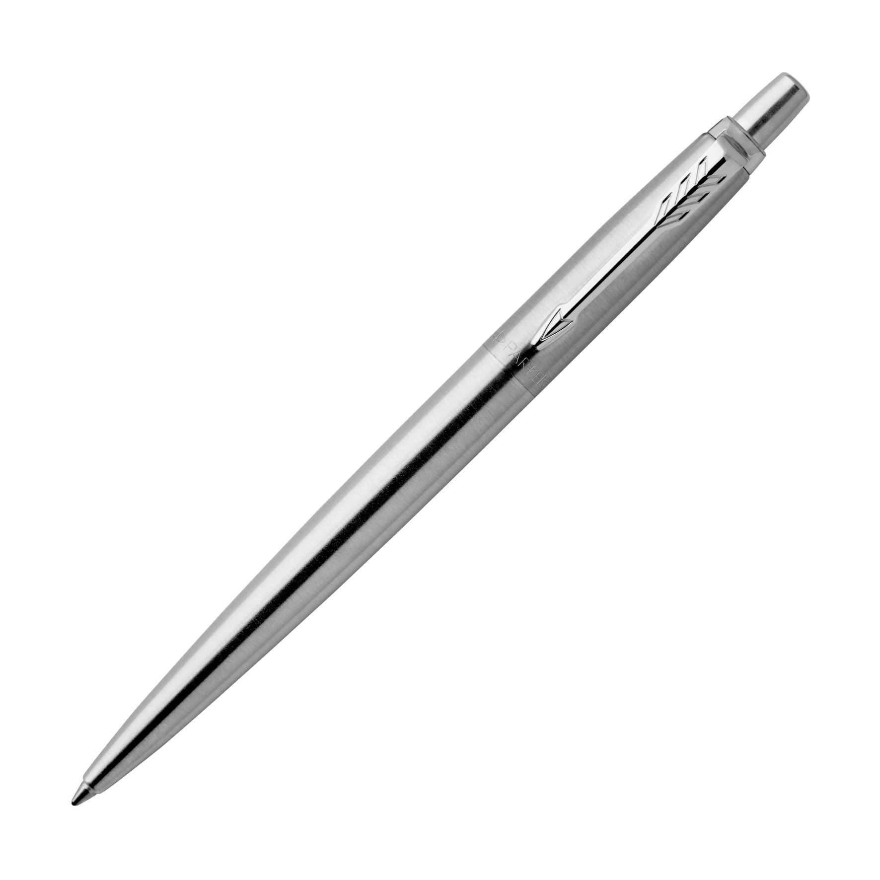 Parker Jotter Metal Ballpoint 16 1953344 Parker Jotter Metal Ballpoint Brushed Stainless CT 3