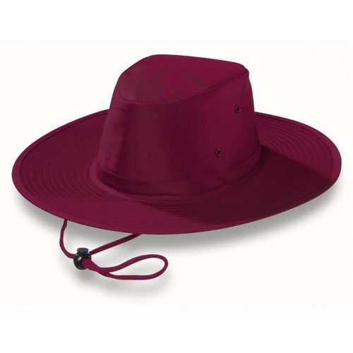 3800A Poly Viscose Slouch Hat Maroon