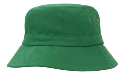 4132 Brushed Sports Twill Infants Bucket Hat emerald