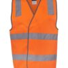 6DNSV Hi Vis D+N Safety Vest orange