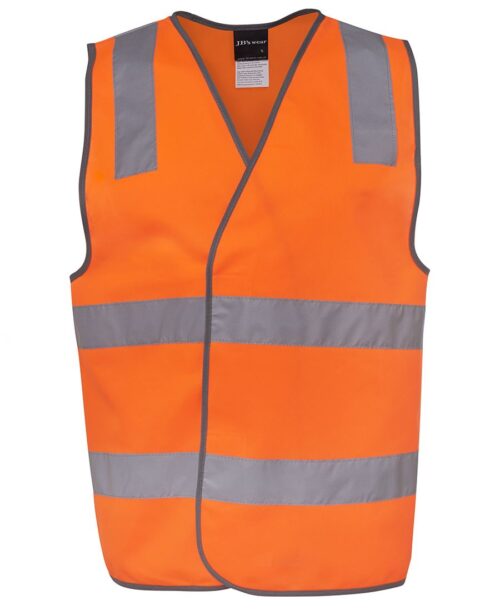 6DNSV Hi Vis D+N Safety Vest orange