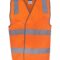 6DNSV Hi Vis D+N Safety Vest orange