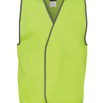 6HVSV Hi Vis Safety Vest Lime