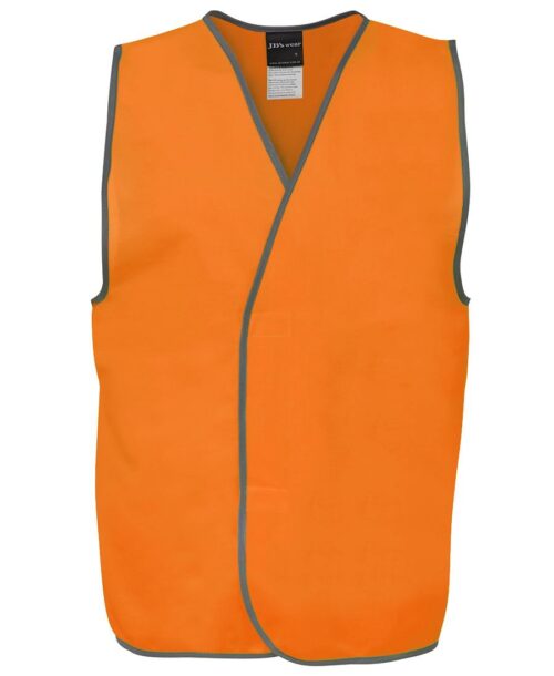 6HVSV Hi Vis Safety Vest orange