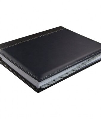 798 3725 Quarto Management Twinlux Day to a Page Refillable Wiro Diary
