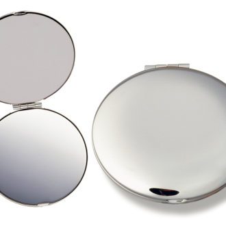 8904 Silver Compact Mirror MAIN