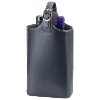 9083 Bonded Leather Wine Carrier 4