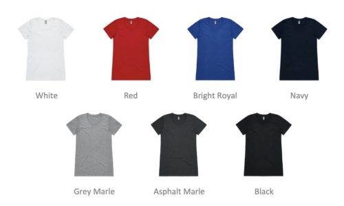 AS Colour 4002 Wafer Tee Colours