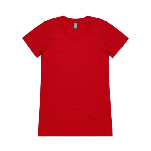 AS Colour 4002 Wafer Tee red
