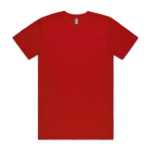 AS Colour 5002 Paper Tee red