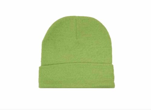 Acrylic Beanie Bright Green