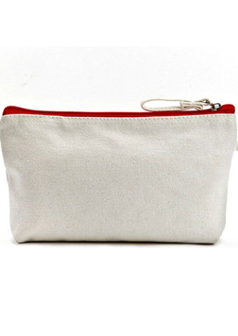 CB008 Canvas Cosmetic Bag Red