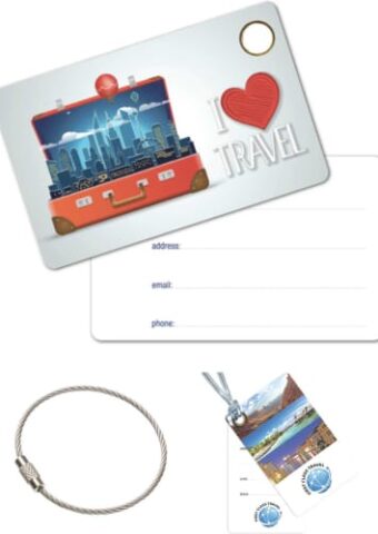 Double Luggage Tag
