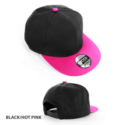 Exhibit Cap AH950 Black Hot Pink