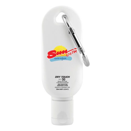 H316 SPF 50 Dry Touch Sunscreen 50ml with Carabiner 3