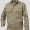K04020 KingGee Closed Front Drill LS Shirt Khaki