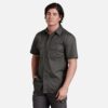 K14825; KingGee Workcool 2 Lightweight Ripstop S:S Work Shirt green