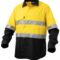 K54880 KingGee Workcool 2 Reflective Spliced LS Shirt Yellow Black