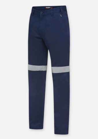 KingGee Originals Reflective Cotton Drill Pants front
