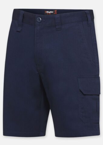 KingGee Originals Stretch Cargo Work Shorts navy