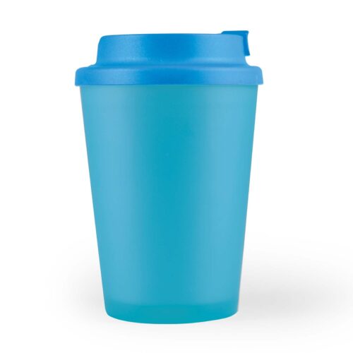 LL0422 Aroma Coffee Cup : Comfort Lid LightBlue