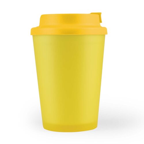 LL0422 Aroma Coffee Cup : Comfort Lid Yellow