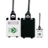 LL3024 White Black Suitcase Luggage Tag