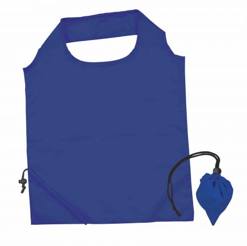 LL518 Sprint Folding Polyester Shopping Bag Dark Blue