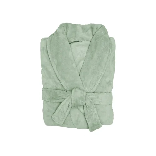 MPRLSTO Microplush Bathrobe sage