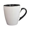 Madrid Mug White Black