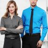 Monace Mens Ladies Long Sleeve Business Shirt