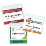 Medium Sized Conference Name Tag Holder for Lanyards