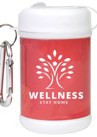 NP137 Anti Bacterial Wipes Canister 1