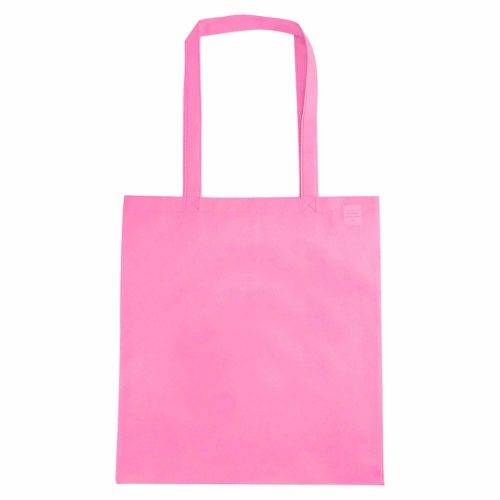 NWB001 Non Woven Bag with V Gusset hot pink
