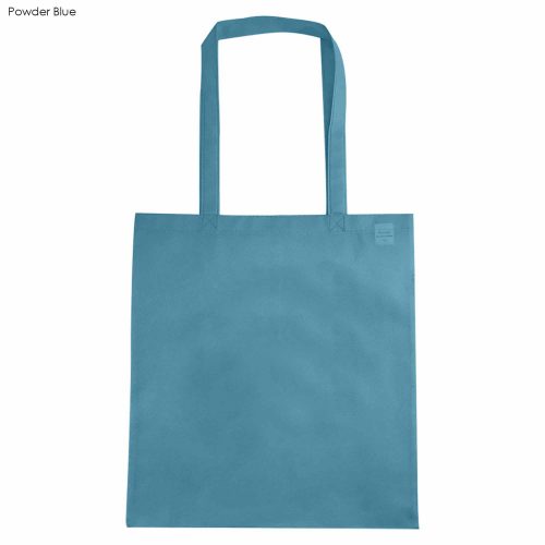 NWB001 Non Woven Bag with V Gusset powder blue
