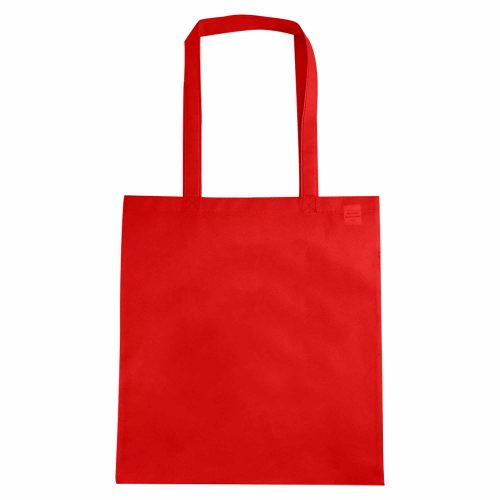 NWB001 Non Woven Bag with V Gusset red