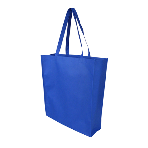 NWB009 Non Woven Bag with Extra Large Gusset Royal