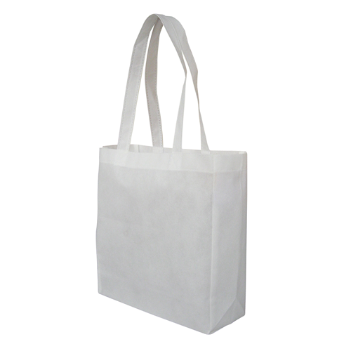 NWB010 Non Woven Small Shopper Bag White