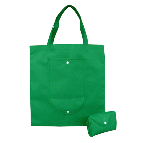 NWB011 Non Woven Foldable Shopping Bag Green