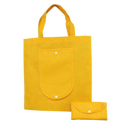 NWB011 Non Woven Foldable Shopping Bag Yellow