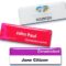 Name Badge Domed