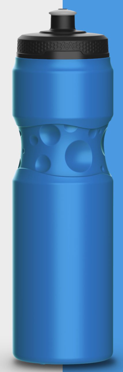 Oxygen Drink Bottle Demented Blue