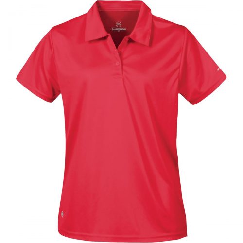 PS 1W Stormtech Womens Apollo H2X Dry Polo Scarlet Red
