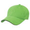 Premium Soft Sandwich Peak Cap 8001 LIME BLACK