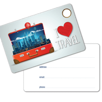 Single Luggage Tag
